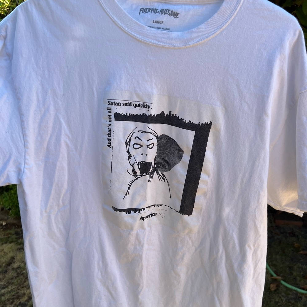 FA Black and White Graphic Short Sleeve Tee